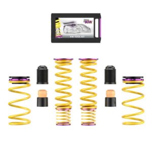 KW 2020+ Chevrolet Corvette C8 (w/ Electronic Dampers & OE Noselift) Height Adjustable Spring Kit