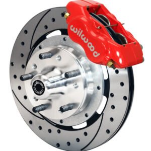 Wilwood Forged Dynalite Front Kit 12.19in Drilled Red 79-81 Camaro