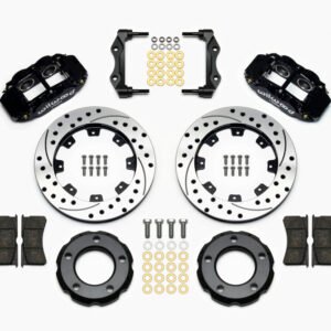 Wilwood Narrow Superlite 4R Front Kit 12.19in Drilled 82-86 Jeep CJ