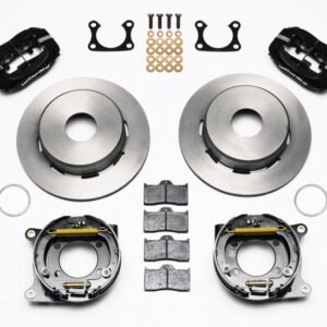Wilwood Forged Dynalite P/S Park Brake Kit Big Ford 2.36in Offset Currie Blank
