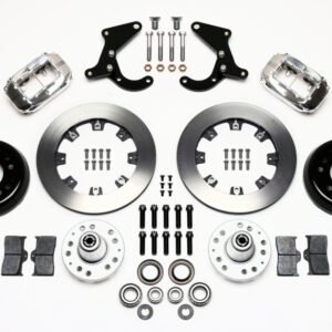 Wilwood Forged Dynalite Front Kit 12.19in Polished 55-57 Chevy