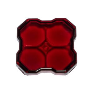 Diode Dynamics Stage Series Rock Lights - Red Clear Lens