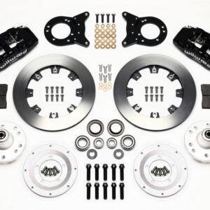 Wilwood Dynapro 6 Front Hub Kit 12.19in 1970-1973 Mustang Disc & Drum Spindle