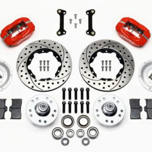 Wilwood Forged Dynalite Front Kit 11.00in Drilled Red 82-92 Camaro//Firebird