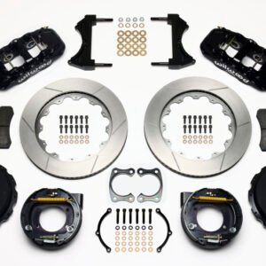 Wilwood AERO4 Rear P-Brake Kit 14.00in Big Ford New Style 2.50in Offset