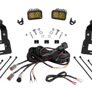 Diode Dynamics 2023+ Chevrolet Colorado Stage Series Ditch Light Kit C2 Pro Yellow Combo