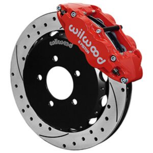 Wilwood 13-24 Honda Civic OEM 57mm Forged Narrow Superlite 6R Big Brake Front Brake Kit - Red