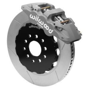Wilwood AERO6 Front Big Brake Race Kit 14.00 Black 96-13 Chevrolet Corvette Z06 (C5/C6) w/o Lines