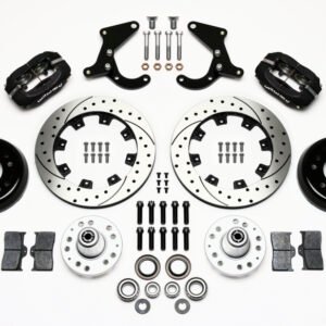 Wilwood Forged Dynalite Front Kit 12.19in Drilled 55-57 Chevy